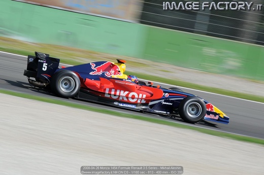 2008-04-26 Monza 1454 Formule Renault 3.5 Series - Mikhail Aleshin